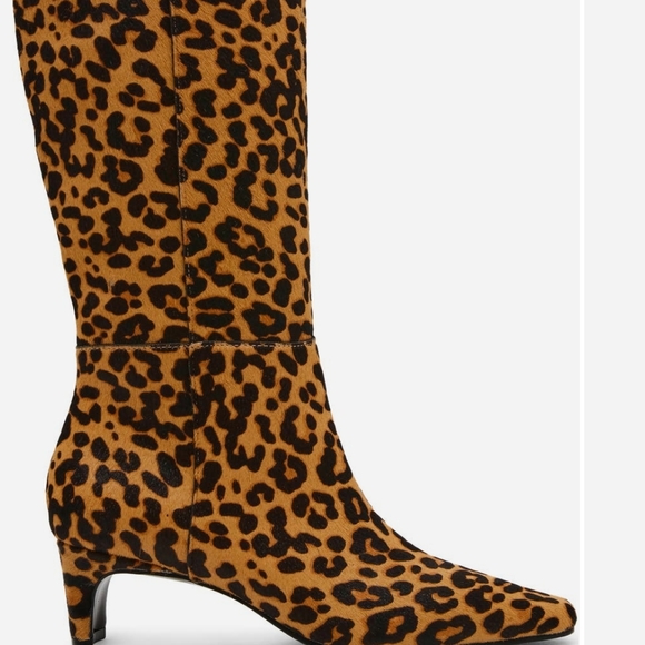 Genuine Calf Hair Knee High Boot - Picture 3 of 4